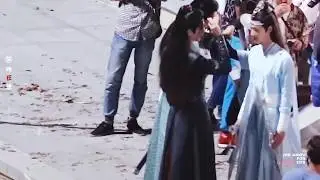 [Fancam] [Wang Yibo ♡ Xiao Zhan] The Untamed BTS