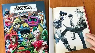 Jamie Hewlett (Gorillaz) Art Book by Taschen Flip Thorugh - Great Inspiration For Illustrators!