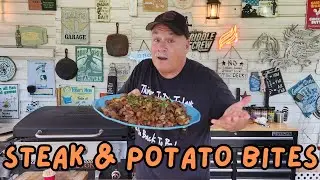 Steak and Potato Bites on the Blackstone Griddle