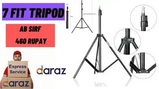 7 fit tripod stand unboxing | tripod stand | extra cool tech