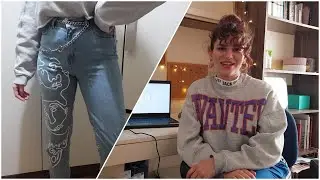 KOT PANTOLONUMU BOYUYORUM | EVDE VAKİT GEÇİRMEK
