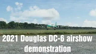 Microsoft Flight simulator 2020: The 2021 Douglas DC-6 airshow demonstration