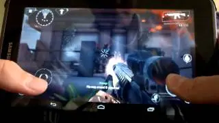 Modern Combat 4 Zero Hour on Galaxy Tab 2 7 0 P 3110