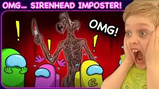 SIRENHEAD Imposter In Among Us 