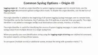 Configuring Syslog Server On Cisco Routers - Part 2