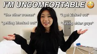 ANSWERING QUESTIONS THAT MAKE ME VISIBLY UNCOMFORTABLE