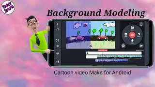 Background Making For Android | Cartoon Video | Cartoon Story | 2d Background Making | Day Sun |