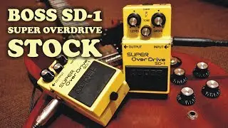 Педаль эффектов для электрогитары Boss SD-1 Super Overdrive (Stock)