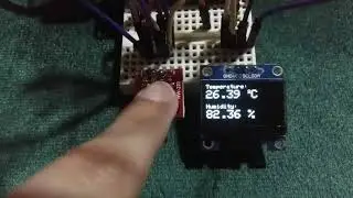 (Demo) HTU21D Temperature & Humidity Sensor with ESP32