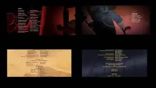 Kung Fu Panda movies (June 2008-March 2024) end credits at once