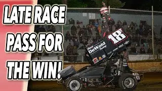 A Wild Battle In Lap Traffic For The Win! (COTTAGE GROVE SPEEDWAY)