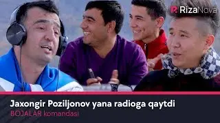 Jaxongir Poziljonov yana radioga qaytdi
