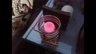 Индукционный нагрев заглушки 1/2 дюйма