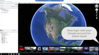 Using Google Earth on a Virtual Desktop hosted by Apps4Rent.