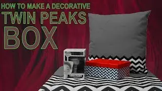 How to Make a Decorative Twin Peaks Inspired Box