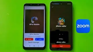 Zoom Audio Meeting incomingcall