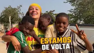 REENCONTREI MEUS AFILHADOS NA ANGOLA E NÃO SEGUREI A EMOÇÃO