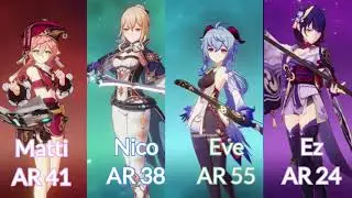 Genshin Impact Trend | Characters Me and My Friends Have
