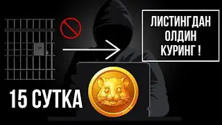 HAMSTER KOMBAT | ЛИСТИНГДАН СУНГ БИЗНИ НИМАЛАР КУТЯПТИ 🤯