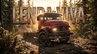 A História do Mercedes 1970 que Ainda Trabalha no Brasil | SnowRunner Mamute BR 1819