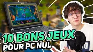 10 BONS JEUX pour un PC pas puissant ! (j'y joue vraiment)