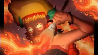Tiki Tribe Amber (Supercell skin campaign) [Fire vs.Ice]