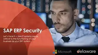 SAP ERP Security webinar - Protecting the heart of your business