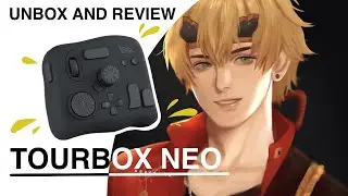 TOURBOX NEO UNBOXING + SPEEDPAINT DEMO REVIEW