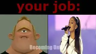 Mr Incredible One Eye Becoming Uncanny (POV: Your Job)