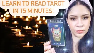 How to read Tarot in 15 minutes! Quick short definition! Learn Tarot , make money series 2!