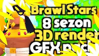 brawler 3D renders GFX Pack - Brawl Stars -