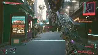 Cyberpunk 2077 Homing Sniper Rifle