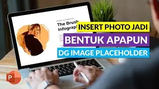 Cara membuat image placeholder untuk insert photo otomatis I Tutorial desain dg Powerpoint