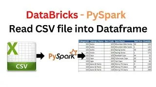 PySpark - Read CSV file into Dataframe