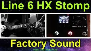 Line 6 HX Helix / Factory Presets For Acoustic (Piezo)