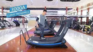 TZ 3000A Curve Treadmill Zero Maintenance System