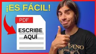 Cómo ESCRIBIR en un PDF online