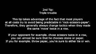 How To Make Sure To Allways Win in Rock, Paper and Scissors