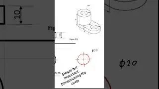 Dimensioning the Circle - Be careful for 40/40