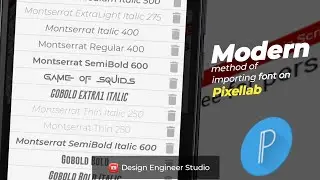 How to Import custom font in pixellab | import on pixellab 