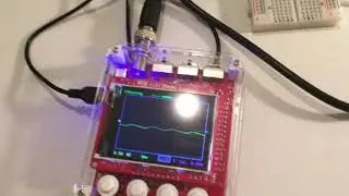 DSO138Mini with HX Stomp for Stompbox development