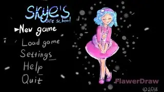 (Old) (Animation) Skye's art school - #1 (Rus)  [Fake Game][Портреты] Flawer