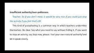 teaching methedology part 2 (classroom management)