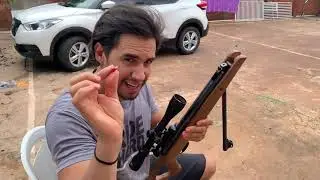 Carabina Cbc B19-Z Gás Ram Nitro - Olha a força Dela !!
