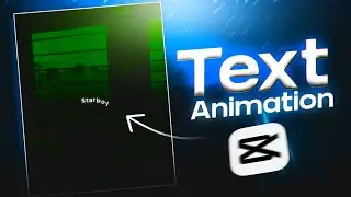 ⭐ Text Moving Animation | Capcut