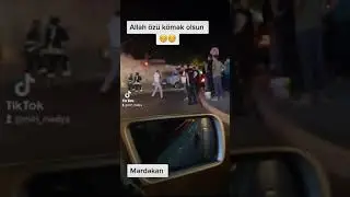 dünən axşam mərdəkanda maşın yanıb