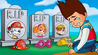 Ryder Turn Into Zombie!!! Very Sad Story But Happy Ending | Paw Patrol 2D Animation