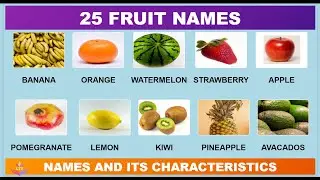 Fruit Names | 25 Questions Quiz