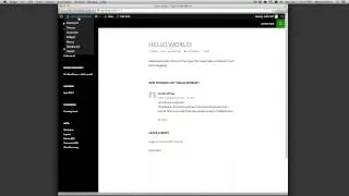 WordPress Dashboard For WordPress 3.9