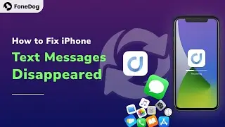 Solved! How to Fix iPhone Text Messages Disappeared [2024 Complete Guide]